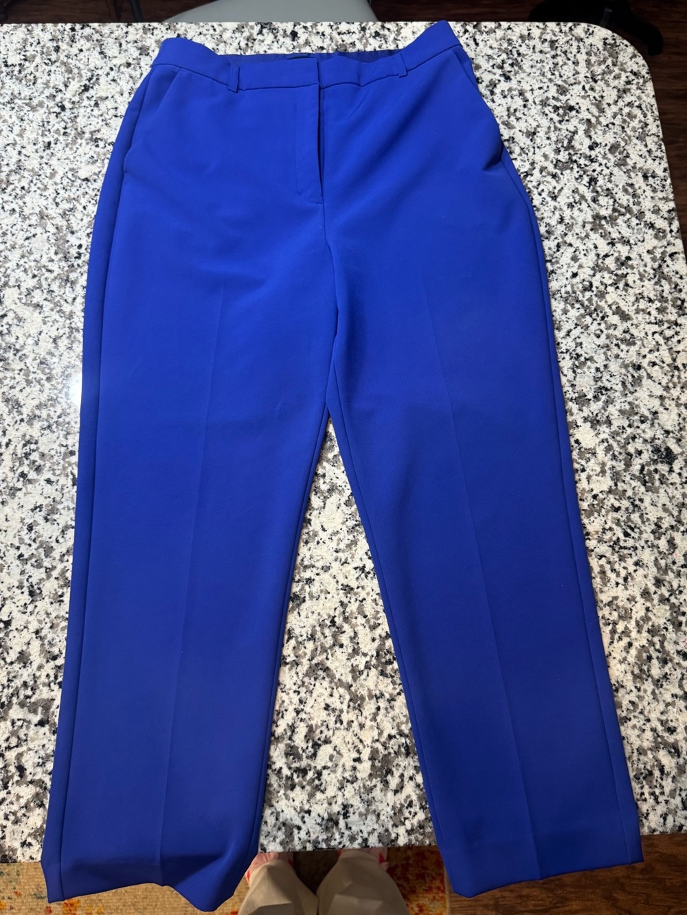Express Slim Straight Royal Blue Dress Pants